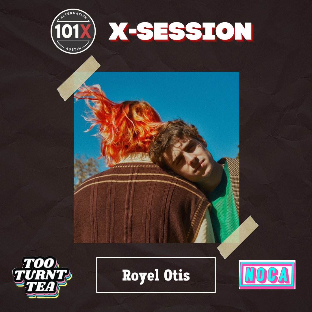 101x's tweet photo. NEW: @RoyelOtis is joining us for an X- SESSION on Wednesday, May 8th! ๐ธ
Wanna join us at the show? ๐ค Register on our site for a spot at the exclusive performance & interview!
Our 21+ guests can enjoy @drinknoca and #tooturnttea!
Register here โก๏ธ https://t.co/Kzw5fs6YG6 https://t.co/XI5LG1zykw