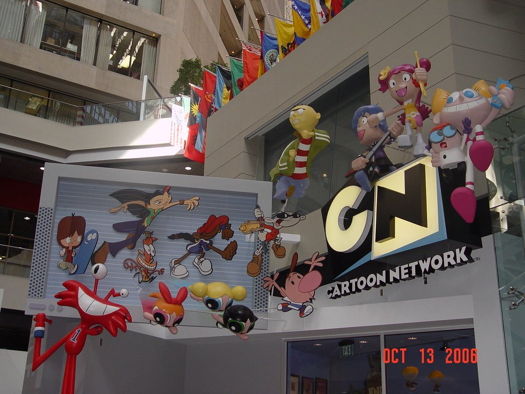3CC0__'s tweet image. Cartoon Network at the CNN Center/The Turner Office in Atlanta Georgia (2006-07)