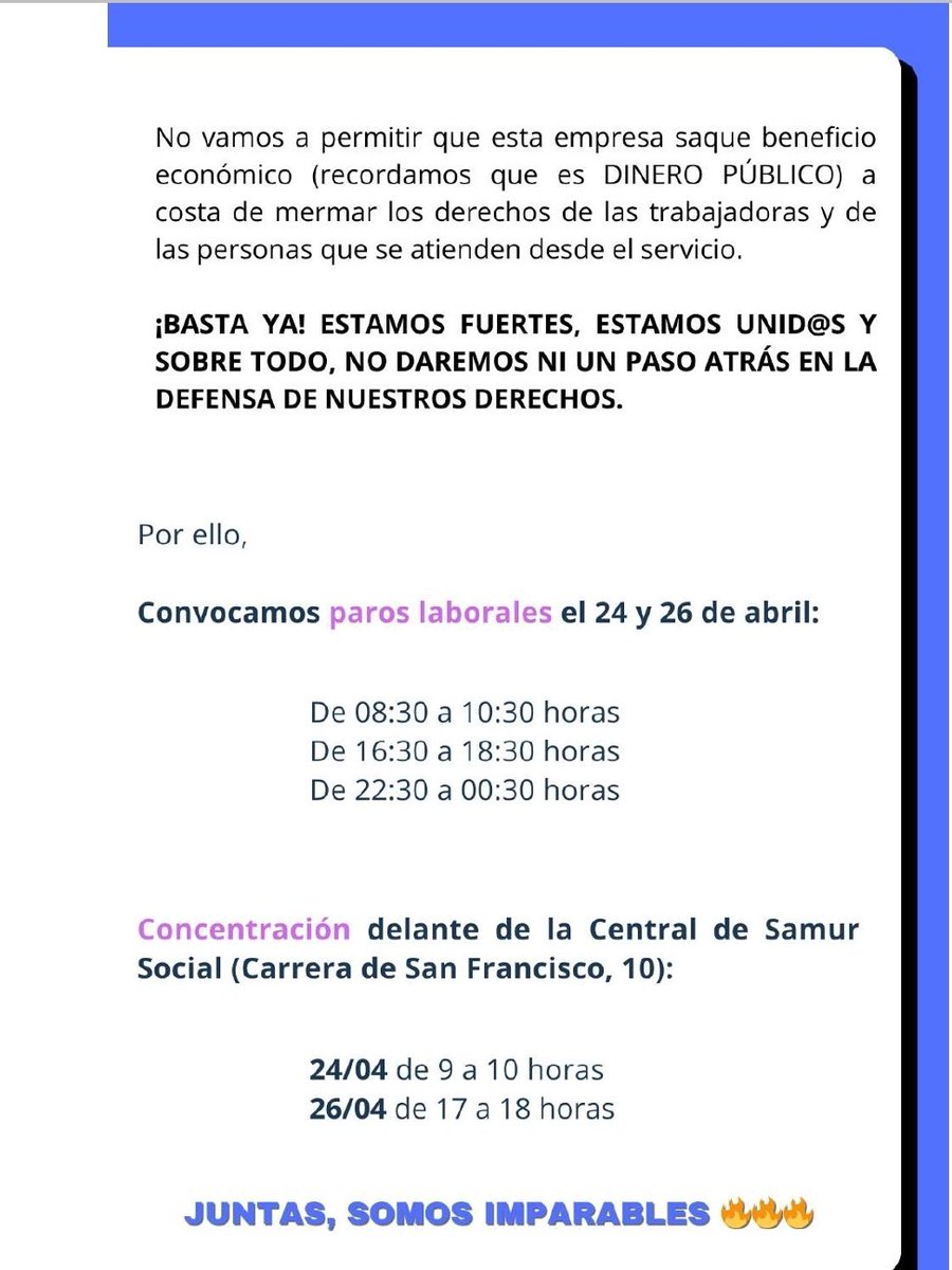 Exclusion nrd Madrid tweet media