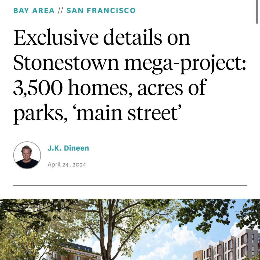 This project to tranform Stonestown will bring housing and open space alongside the existing retail center to create a vibrant town center on the west side of San Francisco. - 3,500 new homes, including housing for seniors, students, and families - 6 acres of publicly