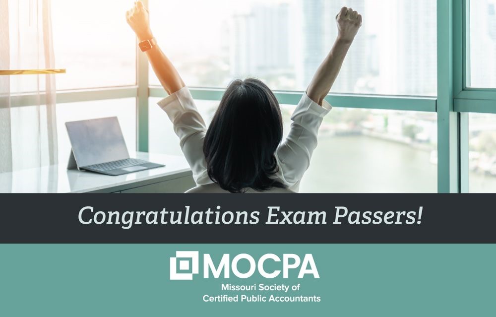 A big congratulations to all of those who just passed a section of the CPA Exam today! Well done!