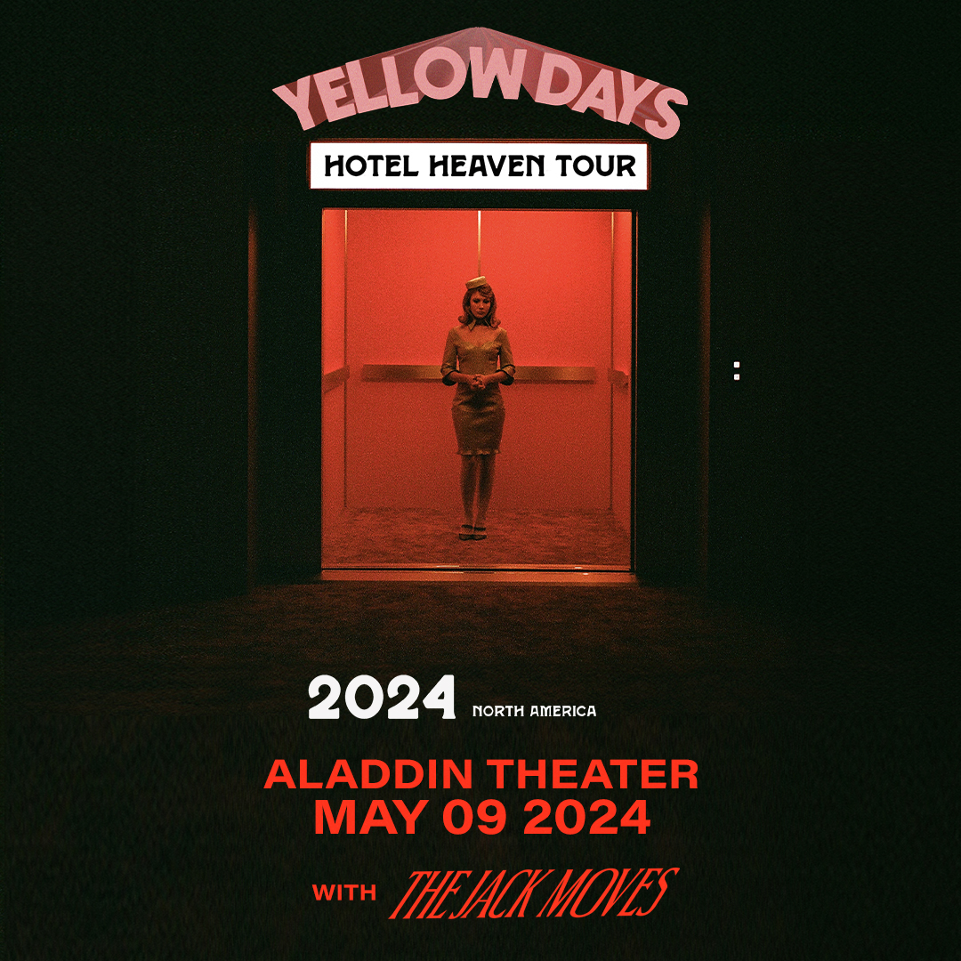 Drawing influence from Ray Charles, Mac DeMarco and Thundercat, LA-via-UK artist @yellowdays is known for his psychedelic soul-pop and the throaty, yearning vocals that accompany it.

WIN TICKETS to see him in May at @aladdintheater ---> pdxpipeline.com/0vqz