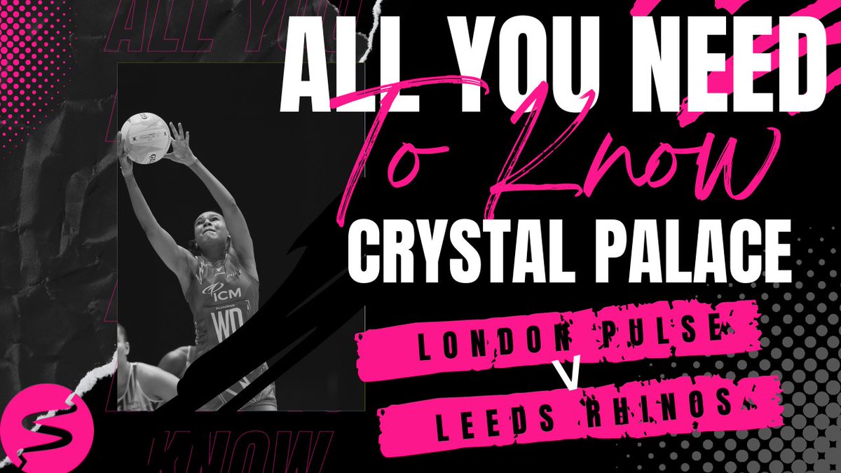 Our next home game is in Rd 12 as we face @RhinosNetballSL We will showcase NSL netball for the 1st time at Crystal Palace All You Need To Know for the match below - tickets, getting to the venue & what to expect londonpulsenetball.com/nsl-2024-round… Book tickets londonpulsenetball.ticketline.co.uk