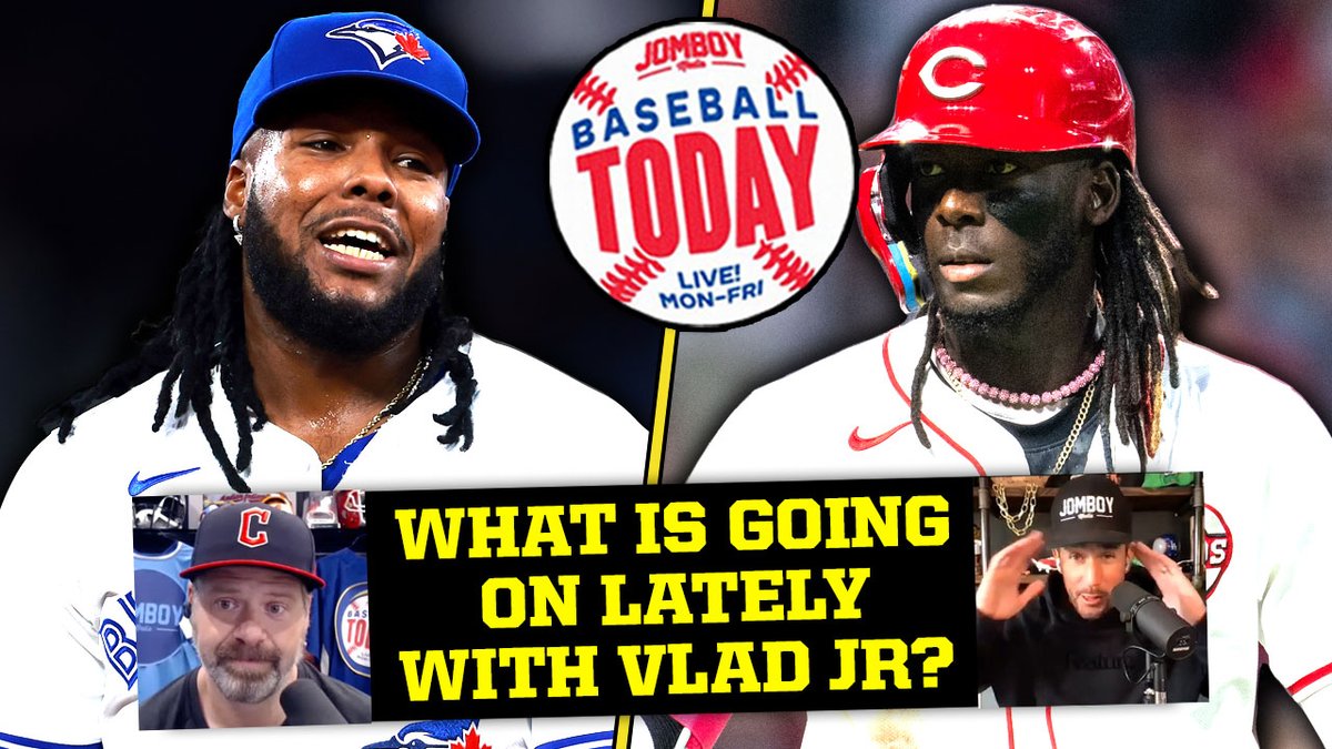 🚨 BASEBALL TODAY 🚨 - A year off from pitching good for Ohtani long-term? - Which star is about to take off? - A walk-year guy you're watching closely? - What has happened to Vlad Jr? WATCH: youtube.com/watch?v=uDx9DT… LISTEN: tinyurl.com/4mjp7pet