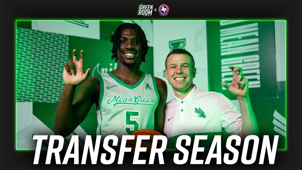 New Green Room pod!🏈🏀✅ We discuss Ross Hodge's ongoing rebuild of UNT MBB's roster, then get into the football spring portal departures and the needs moving forward. Apple: podcasts.apple.com/us/podcast/gre… Spotify: open.spotify.com/episode/3m3P1a… Youtube: youtu.be/9UISOsoA_uw