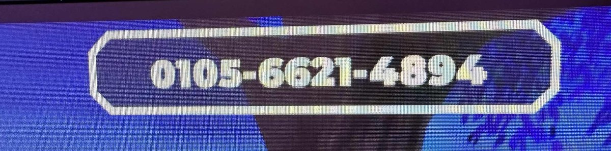 It’s dangerous to go alone! Take this. 0105-6621-4894 #PlayFortniteSaveLives 💜❤️
