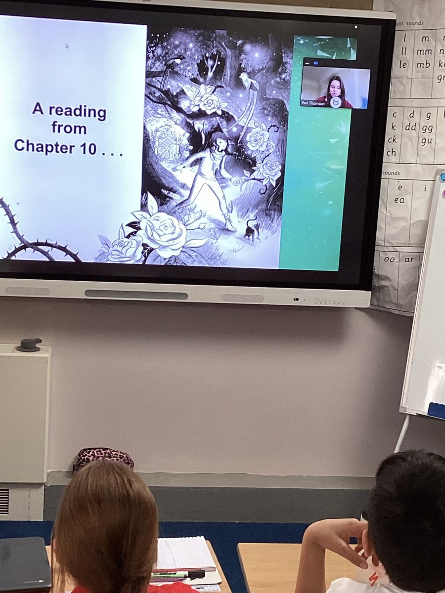 Years 5 and 6 enjoyed a brilliant online author talk with Pari Thomson on her book 'Greenwild'. It was fascinating to hear about Pari's inspirations. We can't wait to read it!
