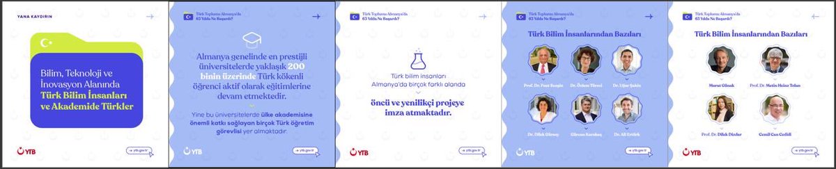 Bilim, Teknoloji ve İnovasyon Alanında #Almanya’daki Türk Bilim İnsanları ve Türk Akademisyenler - 200 binden fazla Türk kökenli öğrenci 👩🏻🎓 - Türk akademisyenler 👨🏻🏫 - Türk bilim insanları 👩🏼🔬 ve daha fazlası 👇🏼 (Bir Dönerden Fazlası) #AlmanyadakiTürkler #63YıllıkHikaye