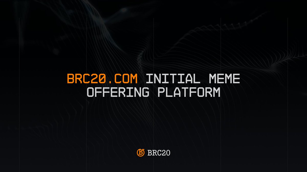 BRC20.com is thrilled to announce the launch of our new Initial Meme Offering (IMO) platform! 

We're tackling the unique challenges of Bitcoin-based memecoins, bringing fairness and excitement back to the meme economy. 

Let's dive in: brc20.com/wiki/announcin…