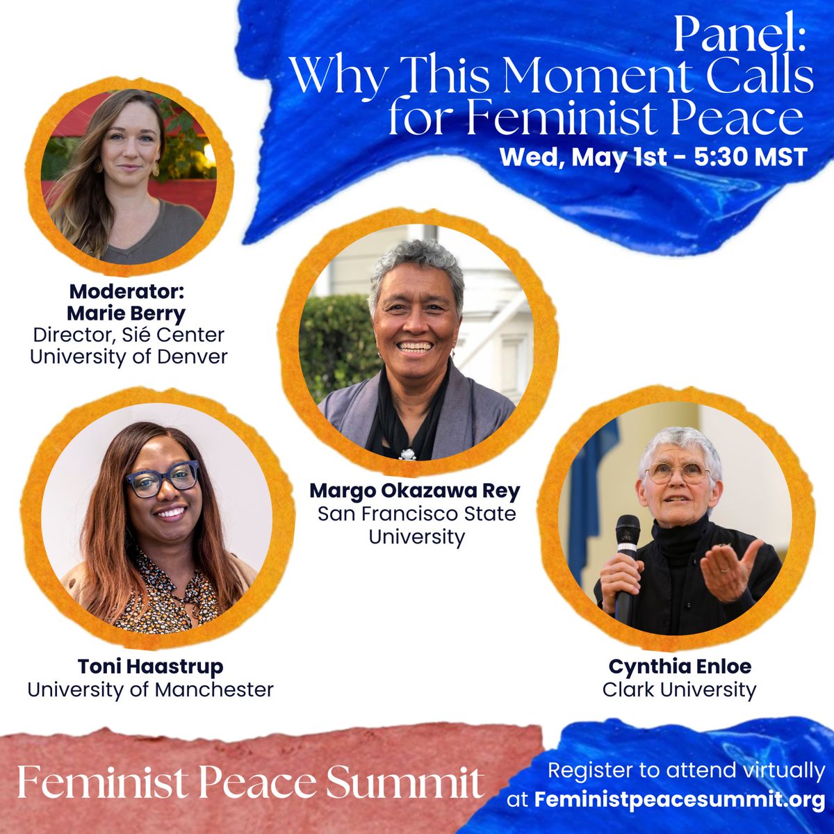 Our opening plenary is a dream 🥹 We are 1 week out from the Feminist Peace Summit! @MADREspeaks @ggjalliance @WomenCrossDMZ @sie_center