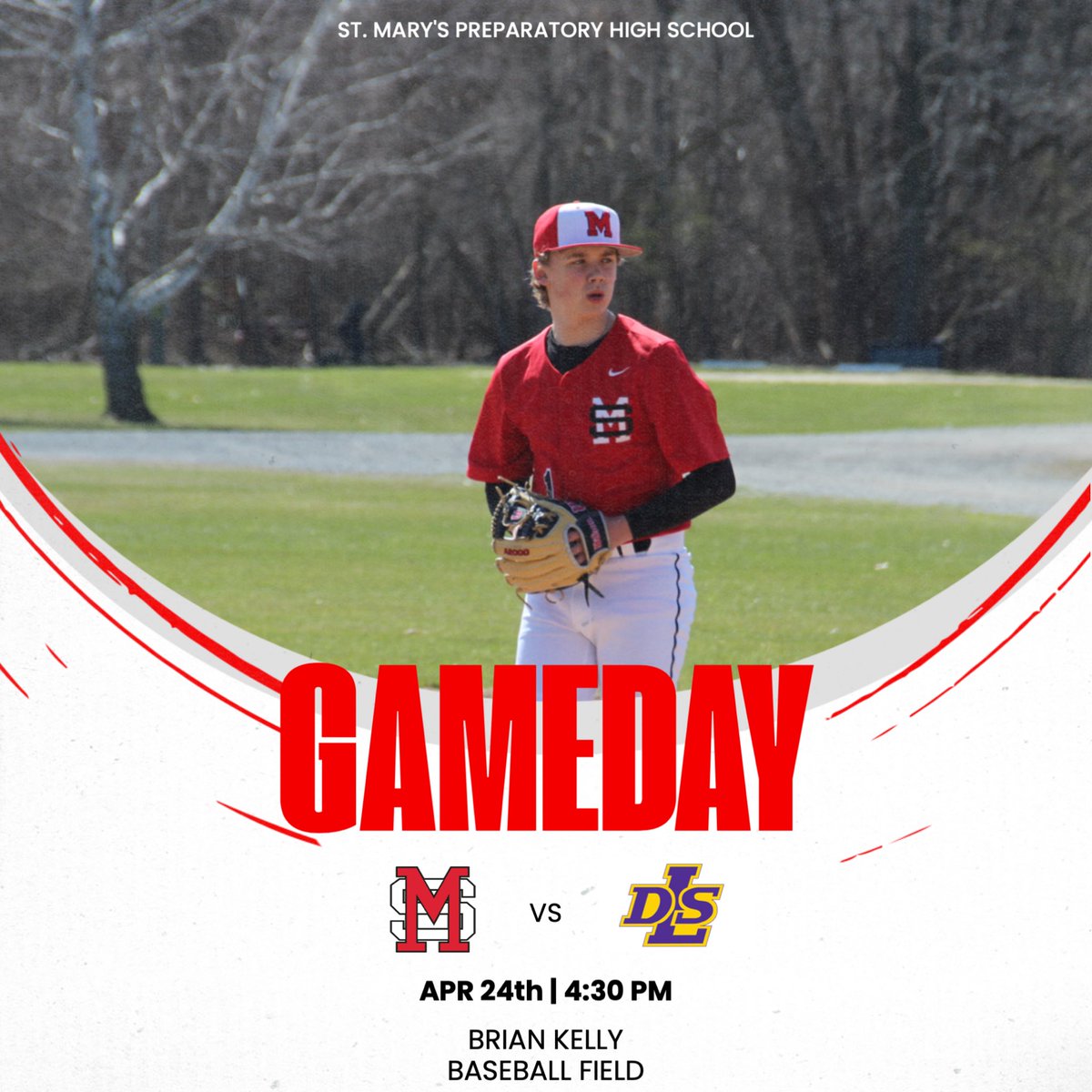 OLSM JV Baseball (@olsm_jv) on Twitter photo GAMEDAY!
OLSM @ DLS
Starting Lineup
<a href="/NateBauman5/">Nate Bauman</a> SS
<a href="/AdamPawczuk/">Adam Pawczuk</a> 2B
<a href="/Cpatterson_14/">Camari Patterson/CO 26 OLSM DB/ATH</a> CF
<a href="/AnthonyAbela_26/">Anthony Abela</a> 1B
<a href="/guydiponio09/">Gaetano Di Ponio</a> RF
<a href="/PrestonDuff19/">Preston Duff</a> LF
<a href="/TommySchweitz/">Tommy Schweitzer</a> 3B
<a href="/Ianev21/">Ian Evert</a> C
<a href="/LucasKusina/">Lucas Kusina</a> P GAMEDAY!
OLSM @ DLS
Starting Lineup
<a href="/NateBauman5/">Nate Bauman</a> SS
<a href="/AdamPawczuk/">Adam Pawczuk</a> 2B
<a href="/Cpatterson_14/">Camari Patterson/CO 26 OLSM DB/ATH</a> CF
<a href="/AnthonyAbela_26/">Anthony Abela</a> 1B
<a href="/guydiponio09/">Gaetano Di Ponio</a> RF
<a href="/PrestonDuff19/">Preston Duff</a> LF
<a href="/TommySchweitz/">Tommy Schweitzer</a> 3B
<a href="/Ianev21/">Ian Evert</a> C
<a href="/LucasKusina/">Lucas Kusina</a> P