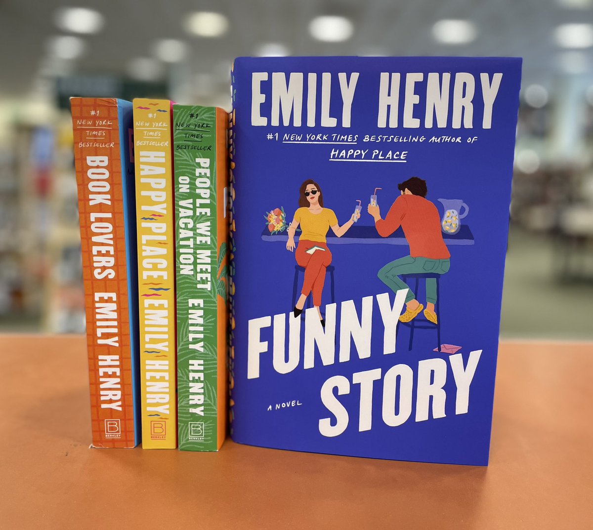 The latest Emily Henry book has hit the shelves. Funny Story is about the struggle of making friends as an adult and relationships. Be prepared to laugh. #romance #emilyhenry #funnystory #newrelease #tbrpile