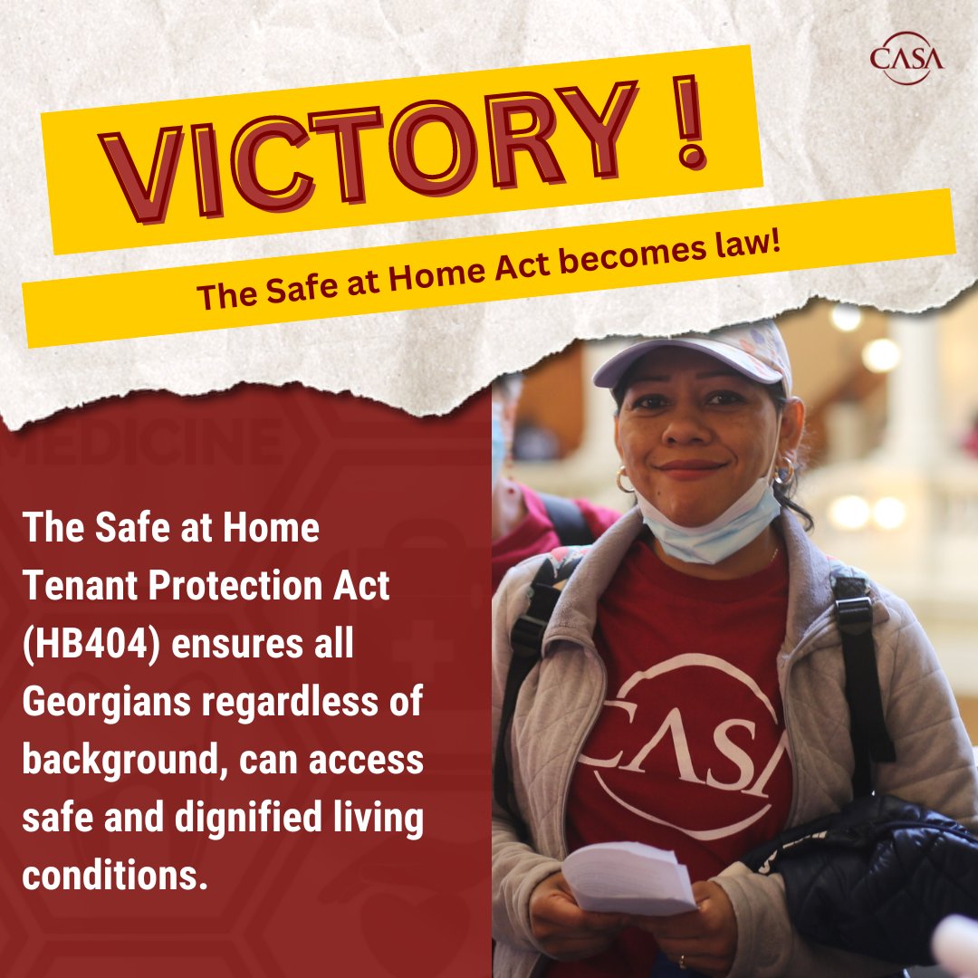 A great victory led by the people — the tenant protections bill is Georgia’s first housing justice win in decades. The law mandates rental properties meet fit for human habitation standards, prioritizing the well-being and rights of all community members.tinyurl.com/5n7r8w3f