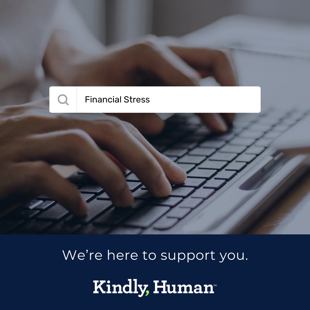 Financial stress can weigh heavy on our hearts and minds.  It's okay to feel overwhelmed, scared, or frustrated. That's where our Kindly Human Peers come in.  Reach out and vent your worries without fear of judgment.  
#SupportSystem #KindnessMatters #KindlyHuman