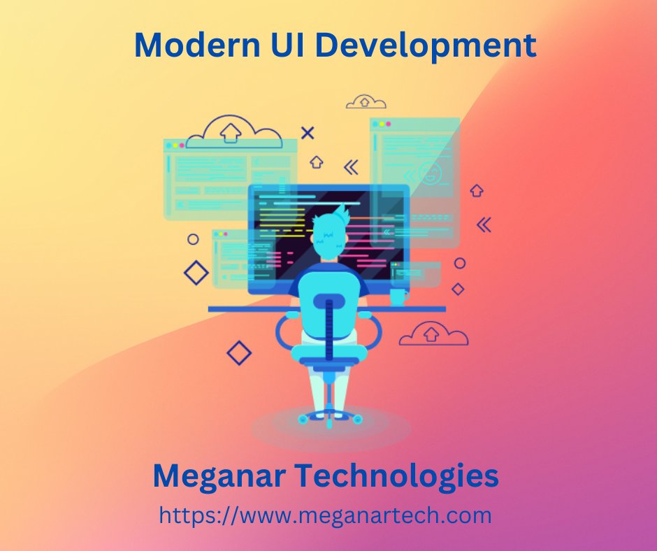 Meganar Technologies - Modern UI Development

lnkd.in/gR-Hvy8J
Email.id: sales@meganartech.com
WhatsApp: ☎ +91 95 661 91759

#WebApps #AppDevelopment #WebDevLife #WebAppDesign #Frontend #FrontendDev #WebDesign #UIUX #JavaScript #ReactJS #AngularJS #VueJS