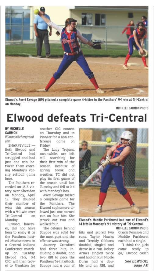 NanceKacey's tweet photo. @LadyPantherSB @averi_savage08
 📰Front Page News🥎 https://t.co/M1l1v4r6kO
