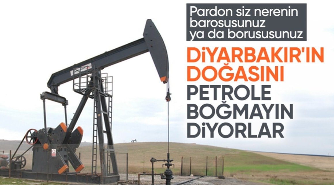 Diyarbakır Barosu Diyarbakırda Petrol arama çalışmalarının doğaya ve halk sağlığına zarar verdiğini iddia etti

Açıklamada
'Yetkililere çağrı yapıyoruz;
Diyarbakırın doğasını petrole bulamayın
Bu talana bir an önce son verin”denildi

Terörist/Barolar istemiyoruz
Hepsi kapatılsın!