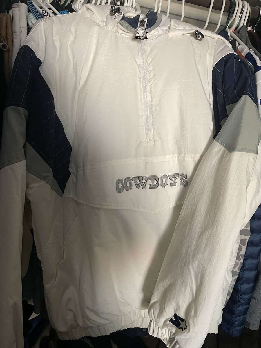 roy_solis922's tweet image. Since you just talked about it, had to send a pic @PatMcAfeeShow #DallasCowboys #StarterJacket