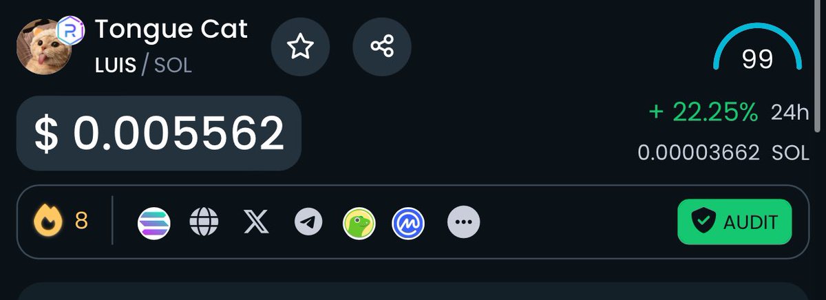 $LUIS is trending in <a href="/DEXToolsApp/">DEXTools</a> 🔥