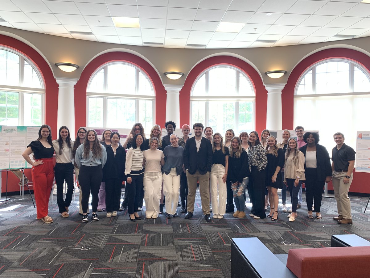 Another great semester of working with our students in the Research Methods class ~ <a href="/WKUPsychology/">WKU Psychology</a> <a href="/WKUCEBS/">WKU CEBS</a>