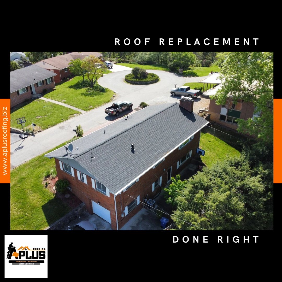 apluscontractky's tweet photo. We just love how this one turned out. What do you think? Reply with your thoughts. #RoofReplacement #APlusRoofing #WeDoRoofsRight https://t.co/HACBAlyuLK