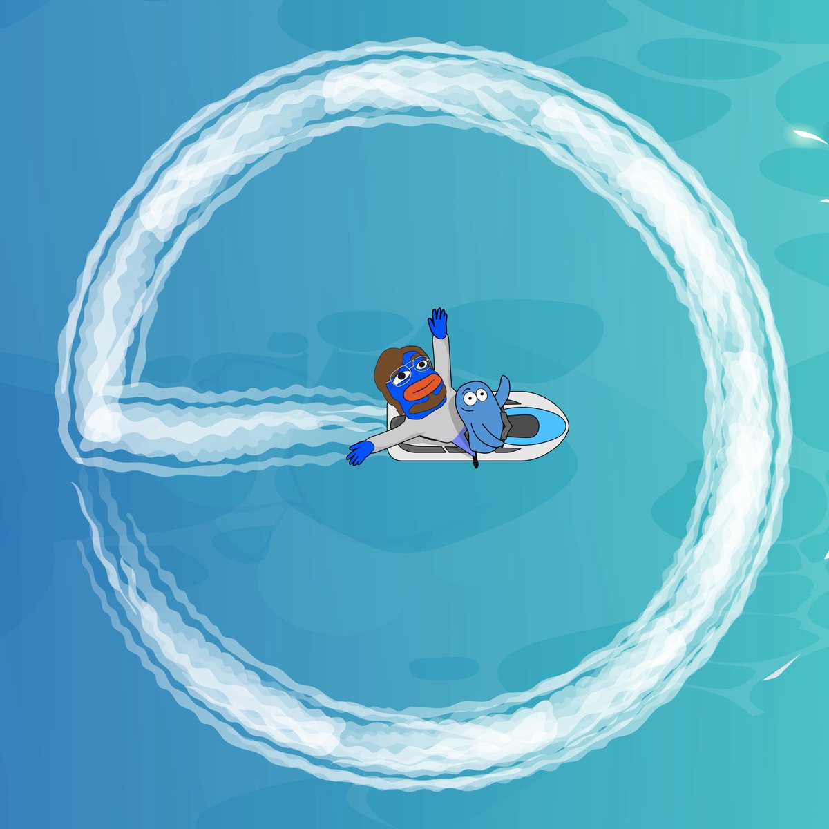 Based afternoon, riding the waves with our Normie frens.

Always repping Base, always.

$bloo