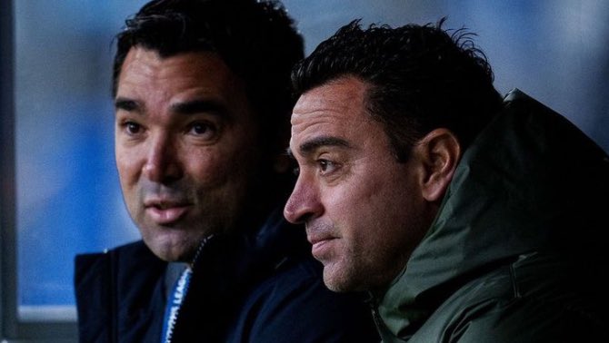 🚨Deco ha pedido dos cambios en su staff y Xavi no acepta uno de ellos. [Vía @fansjavimiguel ]