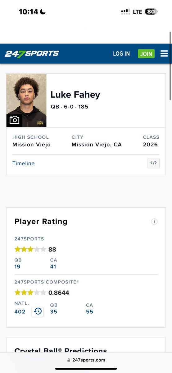 Blessed to be a 3⭐️ on 247!! @GregBiggins