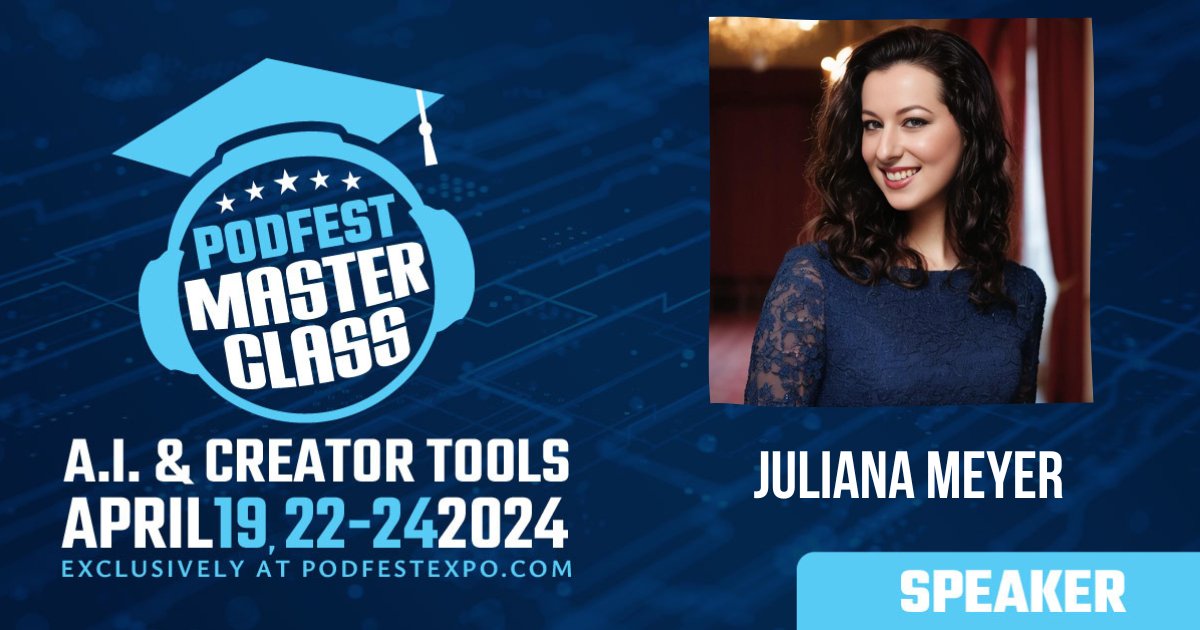 I’m a Speaker at *Podfest Masterclass: A.I. &amp; Creator Tools Summit* today, talking about our powerful new *AI Onboarding Tools* from SupaPass.com. Get your free ticket with code ‘SupaPass50’. #podfestmasterclass24 #podfam #podfest