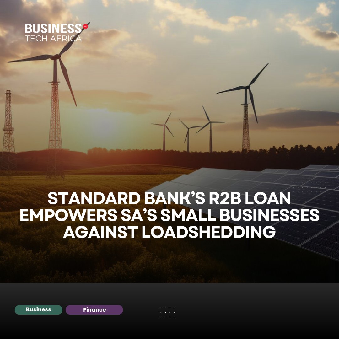 “The bank’s approval of R2 billion in finance has meant providing reliable energy sources for small businesses, which have been among the hardest-hit by ongoing loadshedding and local electricity outages.” Read More: bit.ly/4d4eNU2 #technologynews #businessnews #bta