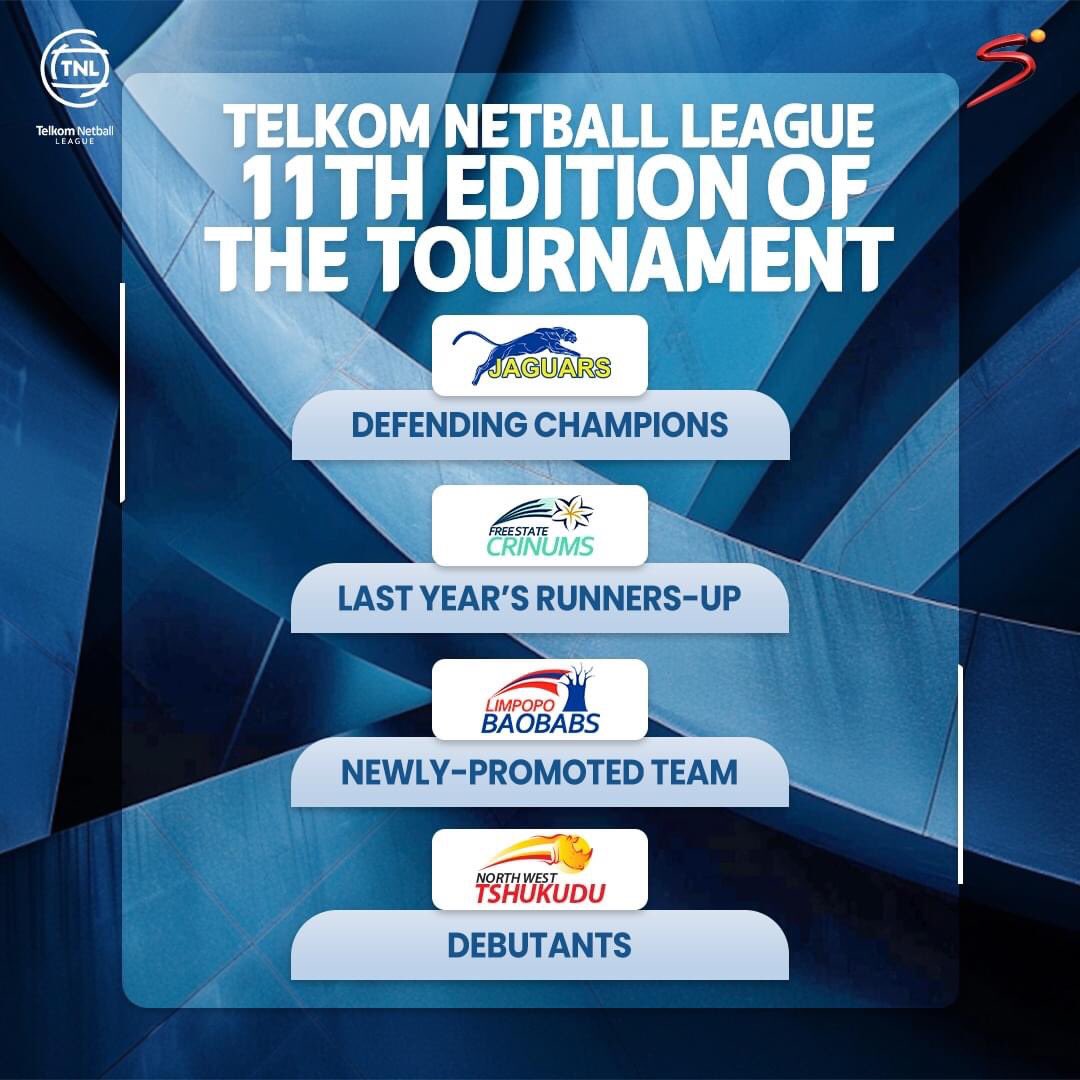 Lebo_Moroke's tweet photo. CAN YOU FEEL IT!!!
IT’S KNOCKING ON YOUR DOOR!!

The 26th April 2024 is the beginning of the Telkom Netball League Games hosted at Ellis Park Arena Johannesburg Let’s go out to support our girls.

Will the defending champions retain their title? Come Watch and be your own judge. https://t.co/RW01fVpZJ7