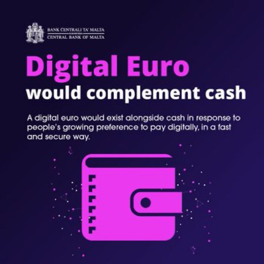 🏛デジタルユーロ💶現金を補完する✅詳細はこちら👉 buff.ly/3IhJGHz

#DigitalEuro #FinancialInnovation #EuroZone