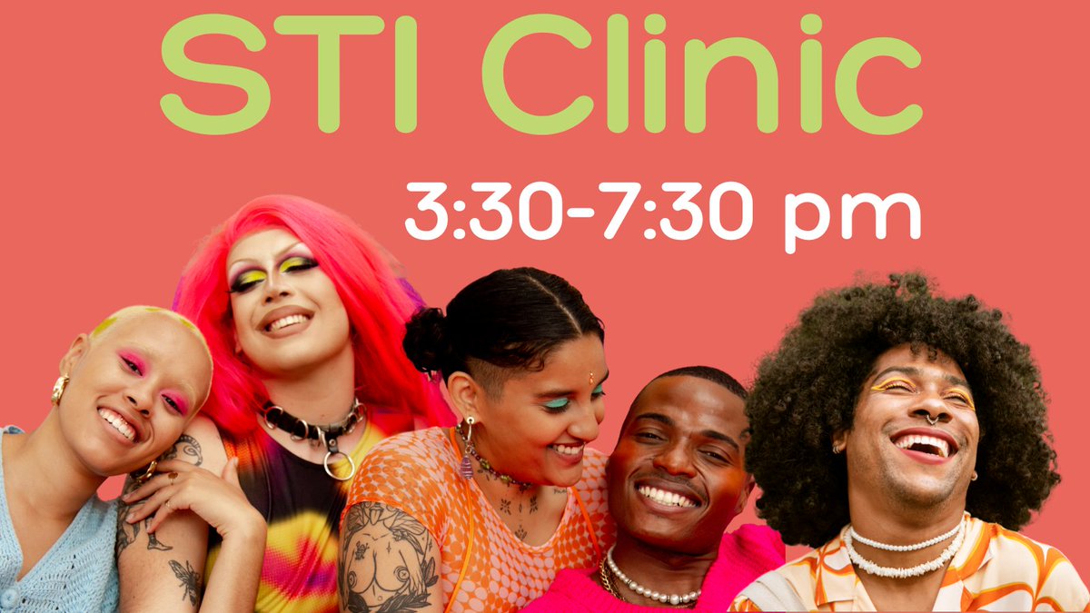 You know what you should do this evening? Get tested for STIs! Walk-in anytime today between 3:30 pm and 7 pm to get tested. Or call 573-514-7312 to schedule an appointment. See you soon!

#columbiamo #stdtesting #sti