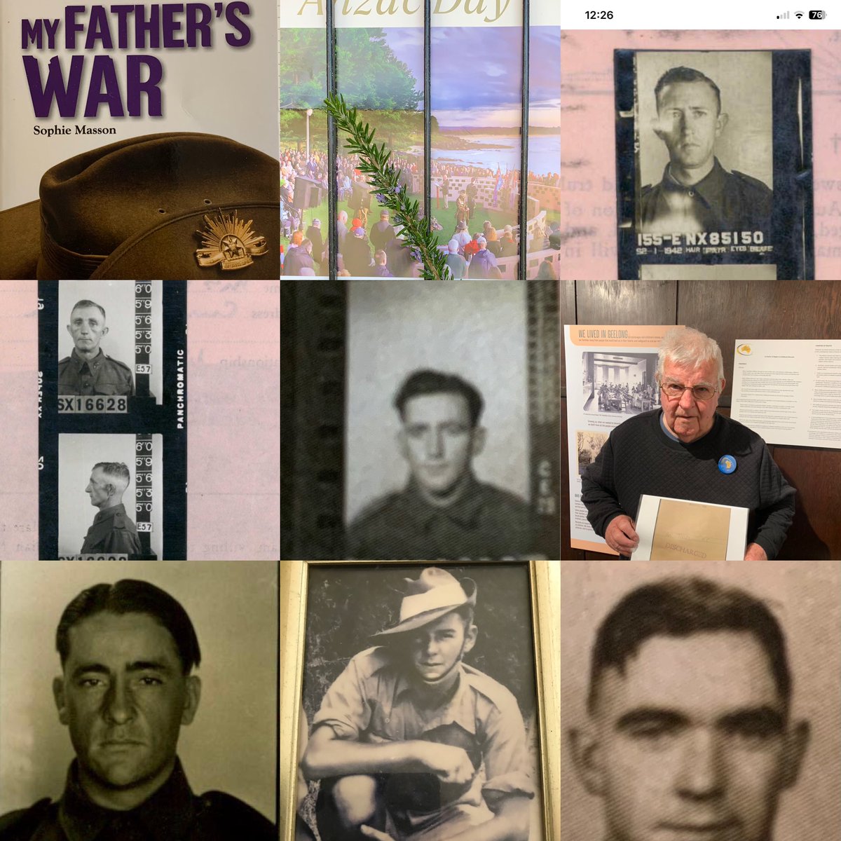 CLAN_AU's tweet photo. #ANZACDay2024 
LestWeForget 
Photo of CareLeavers Father’s whose children ended up in Australia’s Orphanages
⁦⁩Placed rosemary on front door of AOM Geelong 
We will remember them

⁦@RichardMarlesMP⁩ our Patron is representing Aus at #Gallipoli were rosemary was grown https://t.co/fD0X7hTYtT
