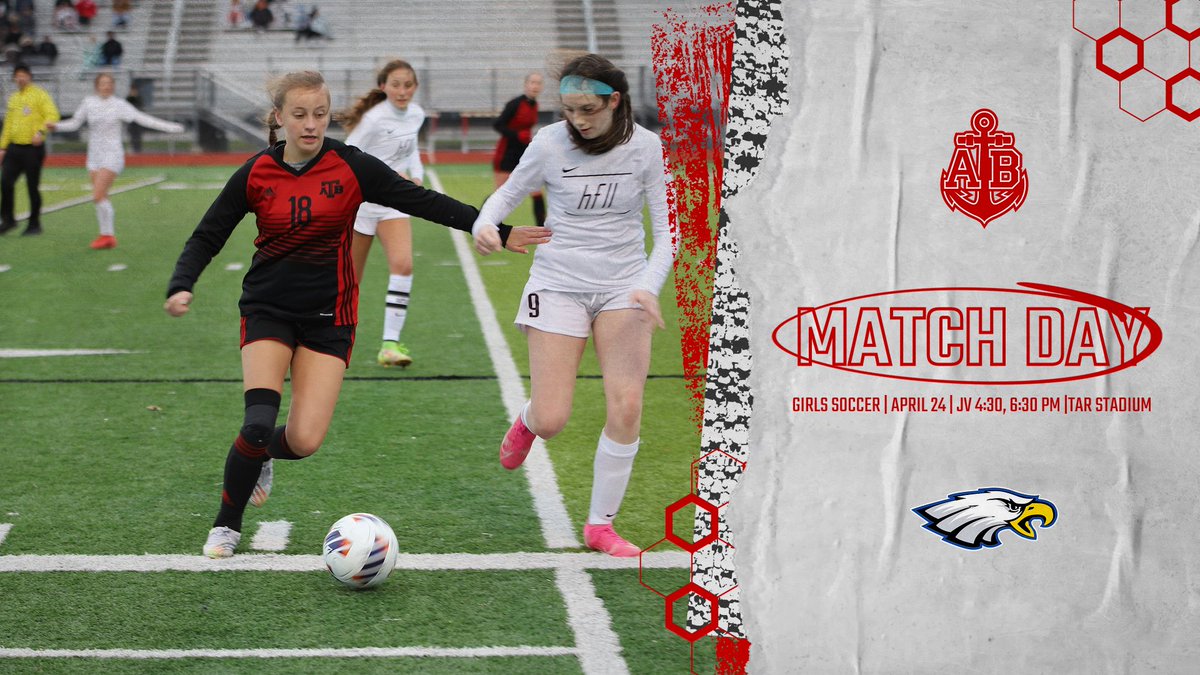 MATCH DAY 🆚 Eisenhower 🏟 Tar Stadium 📍 Fair Haven, Mich. ⏰ JV 4:30, V 6:30 PM 🎟️ gofan.co/app/school/MI9… 📺 youtube.com/@AnchorBayAthl… #GoTars | 🆎⚽️