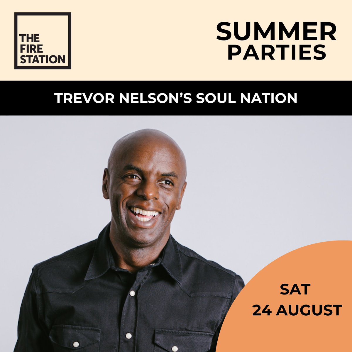 🔥 Sunderland are you ready for the biggest party of the summer? We’re delighted to welcome award-winning BBC Radio and MTV legend @djtrevornelson MBE to The Fire Station with his iconic Soul Nation show. Trevor Nelson’s Soul Nation - Sat 24 Aug - 👉 tinyurl.com/ynupf6fr