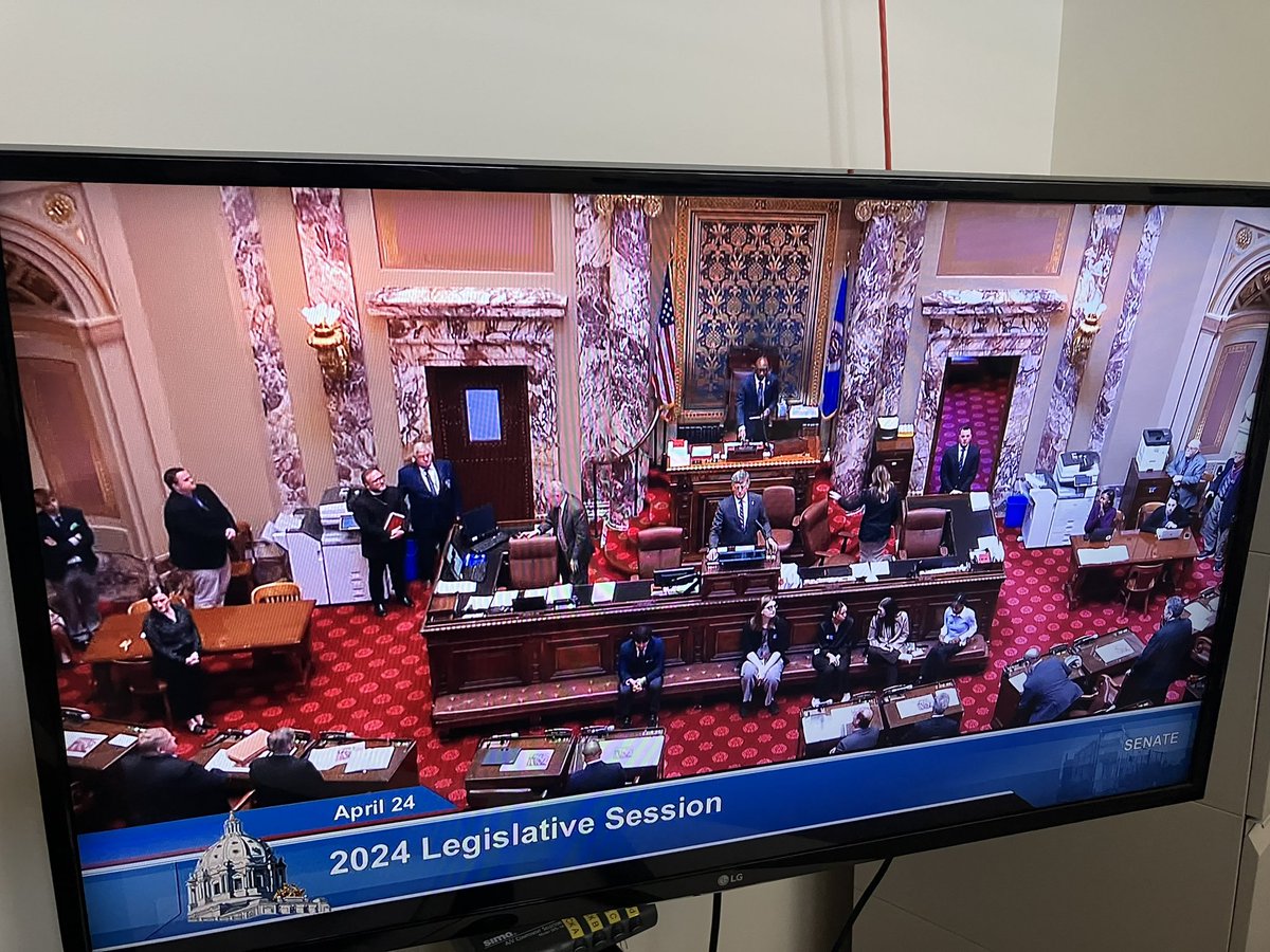 BREAKING: The MN Senate GOP caucus has filed an ethics complaint against DFL Sen. Nicole Mitchell of Woodbury in the wake of her arrest and charging in a burglary case early Monday morning. Mitchell is not at today’s Senate floor session.