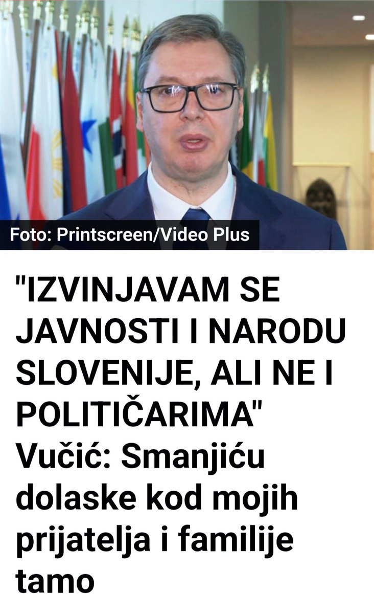 A Pahor zamenjuje Lajčaka.
Lep početak.😡