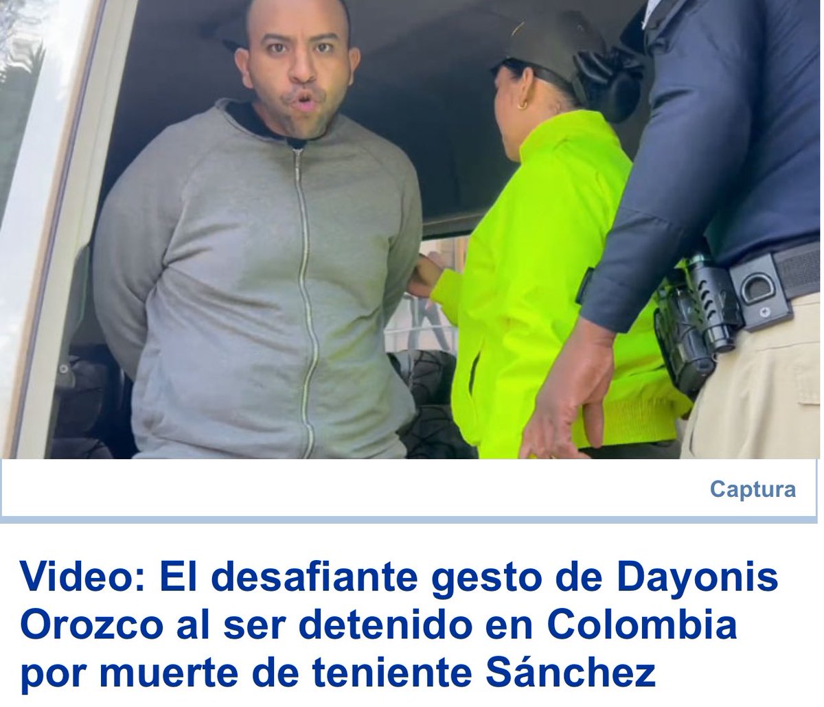 El nivel de descaro de este delincuente es de una calaña absoluta. No solo se burla de una familia devastada por el asesinato de un ser querido, sino que se burla de todo Chile. Pero así, como él se ríe, para suerte nuestra estaba en Colombia y no en Venezuela y por lo tanto, su