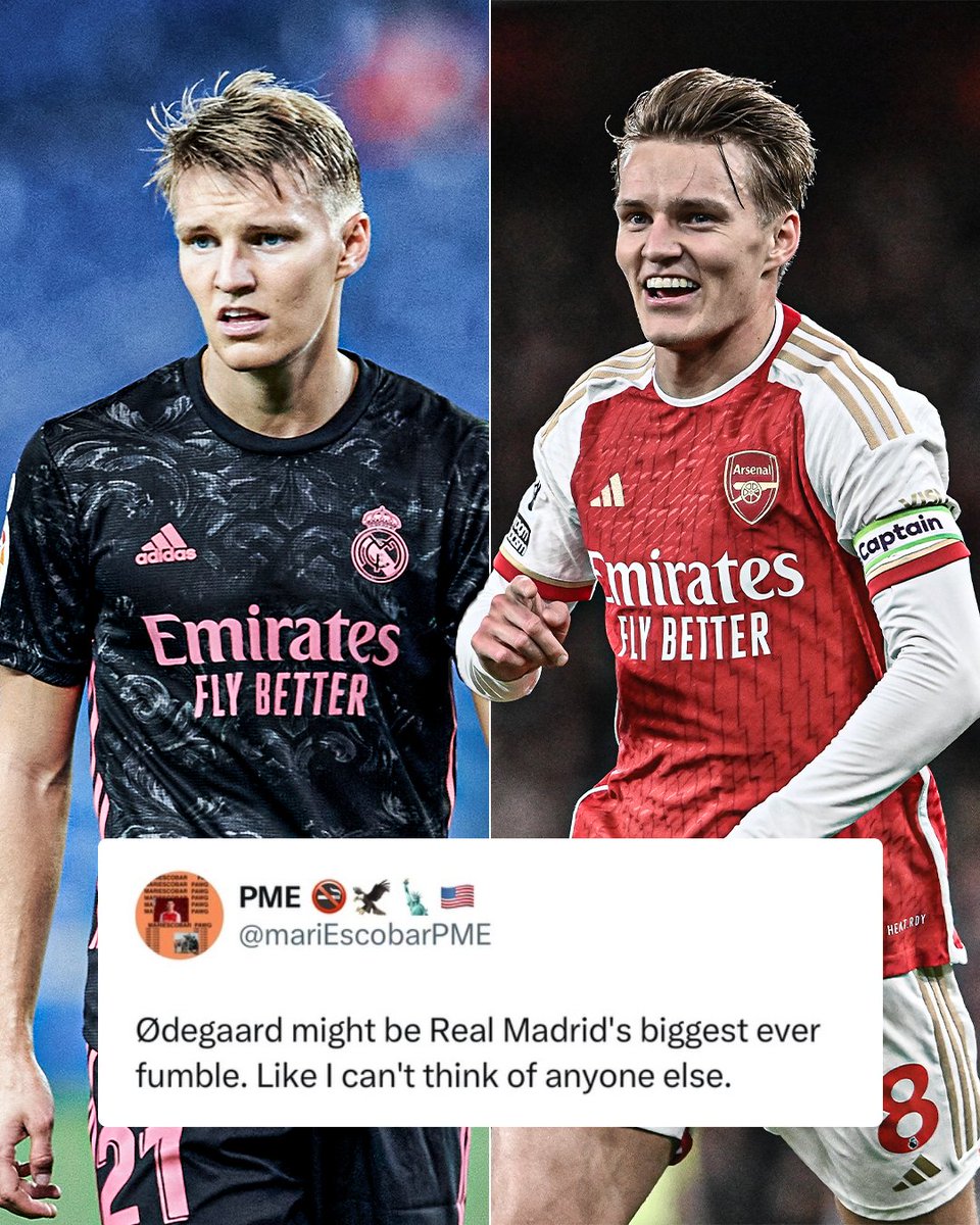 Martin Ødegaard has been a real game changer for Arsenal 🌟 (h/t @mariEscobarPME)