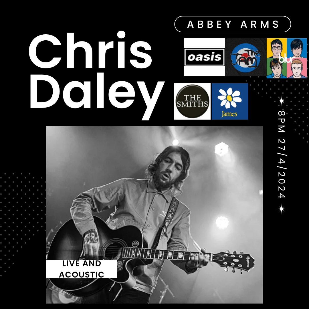 Saturday night I will be live <a href="/abbeyarmsse2/">abbeyarmsse2</a> for a night of britpop, mod and soul plus brand spanking new originals ☮️💙🎯