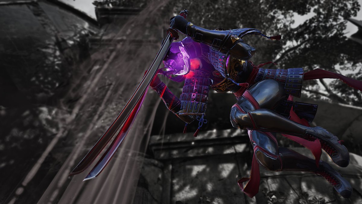 de0cant3n's tweet image. Screenshots Session #19: Countess Shogun skin. Black &amp;amp; White blend.

This kinda give me the vibes im watching Seven Samurai

@PredecessorGame #countess