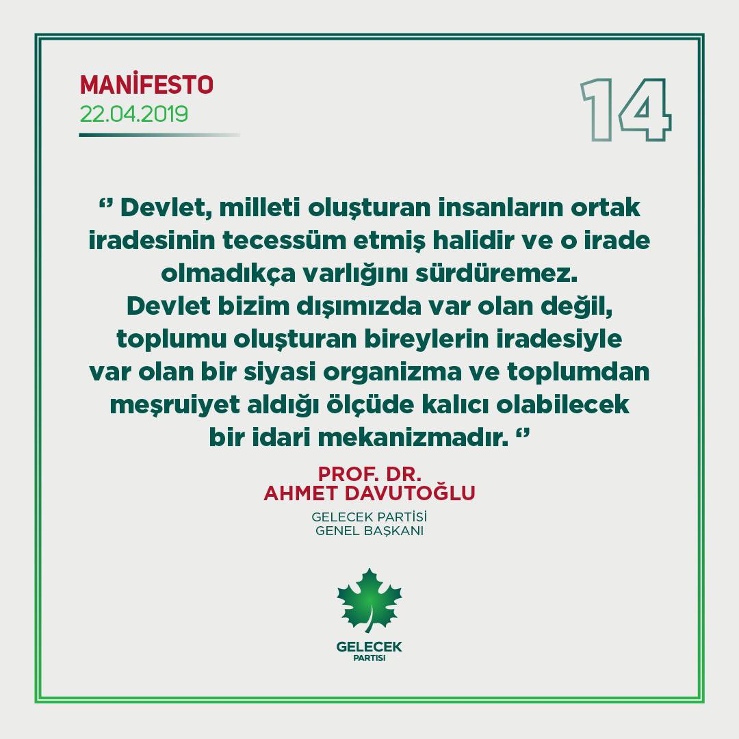 DAVUTNAVRUZ5's tweet photo. Ahmet Davutoğlu
#Manifesto
22 Nisan 2019 https://t.co/Ncp18iZBtF