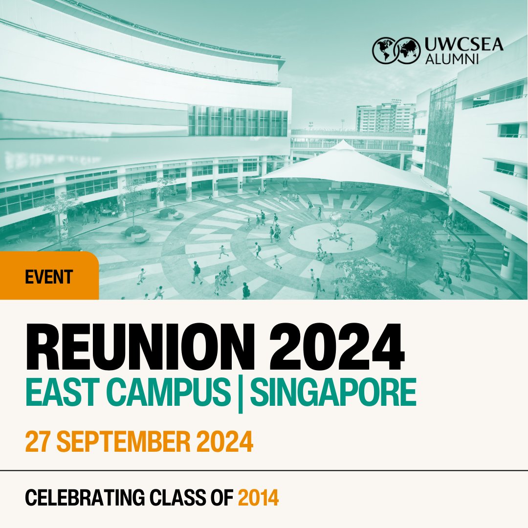 It's time for East Campus' Class of 2014 to celebrate their first 10-year milestone reunion in Singapore on 27 September 2024! As the first graduating class of East Campus, they hold the power to start reunion traditions. Register here: jotform.com/form/240527500… 

#AlumniSpotlight