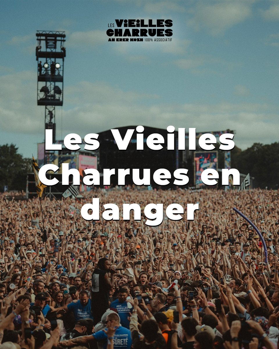 THREAD | Vous avez peut-être vu passer quelques nouvelles (inquiétantes) concernant les Vieilles Charrues... Voici les infos clés pour comprendre notre situation.