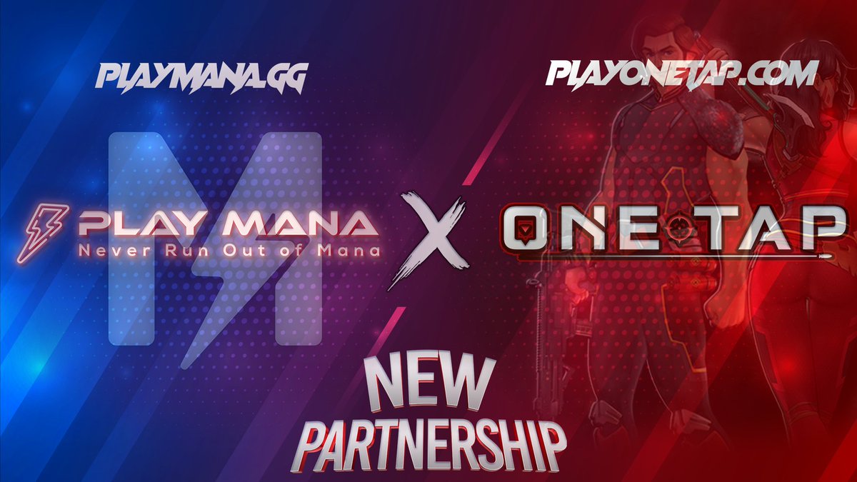 HUGE GAMER NEW! @playonetap is now listed on PlayMana! Find them in the PlayMana's Questing feature. Get $MNG for Headshots, Sniper Kills and more Join playmana.gg
