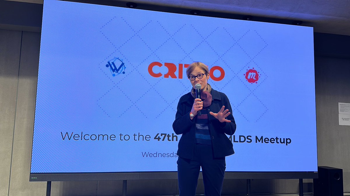 The 47th Meetup @WiMLDS_Paris hosted by @Criteo_France had just begun ! Many 🔥 topics ahead : time series anomaly, reinforcement learning and cyber sexism !