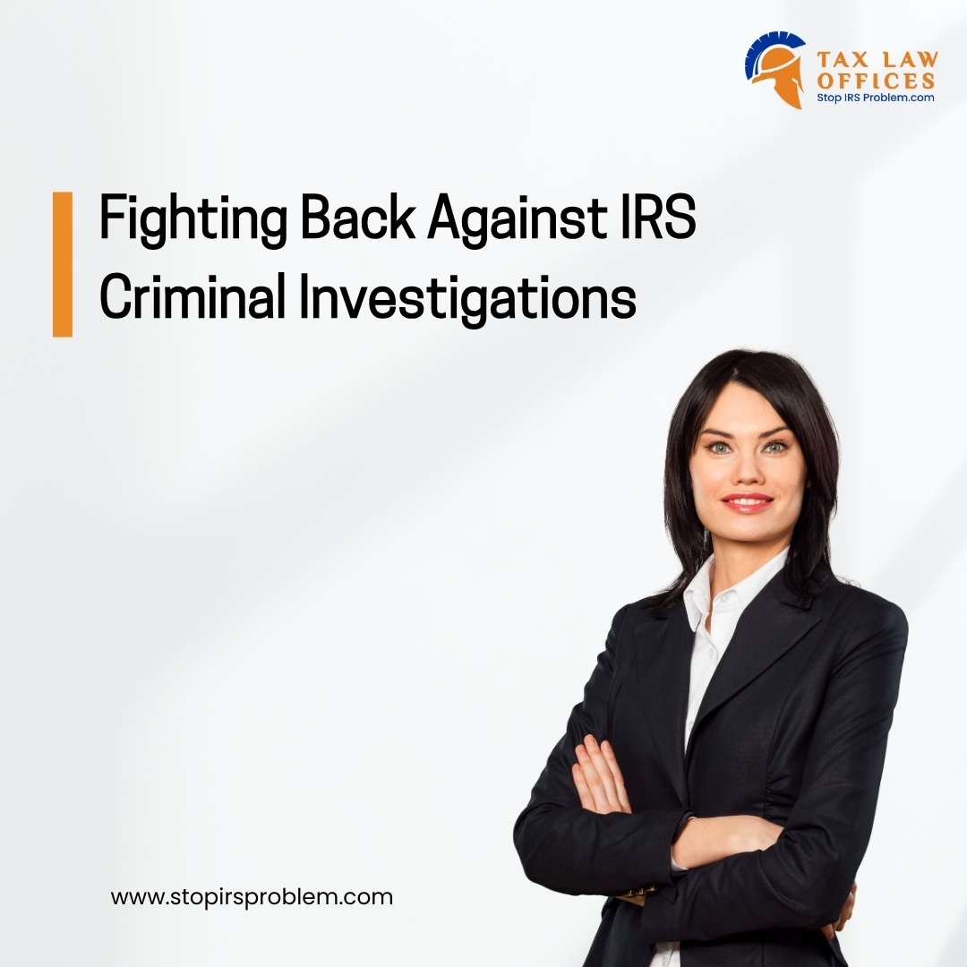Criminal investigations are more serious than just receiving hefty IRS penalties and interest charges. #irsproblems #irsaudit #taxlawoffices #taxresolution #irsinvestigation #irsdebt #taxlawyer #IRSHelp #illinoistaxlawyer #taxbusiness #taxattorney #taxresolutionspecials #irsdebt