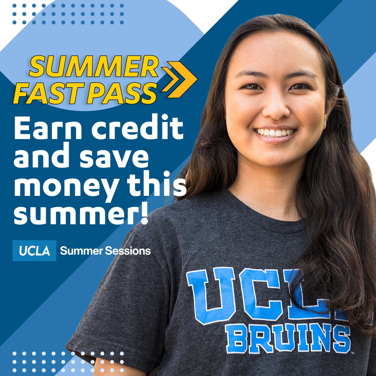 Looking for a way to free up your academic year? Check out Summer Fast Pass! With strategically-paired courses that help you earn credit towards your major or minor, Summer Fast Pass allows students to jump ahead while saving money over the summer. bit.ly/summerfastpass