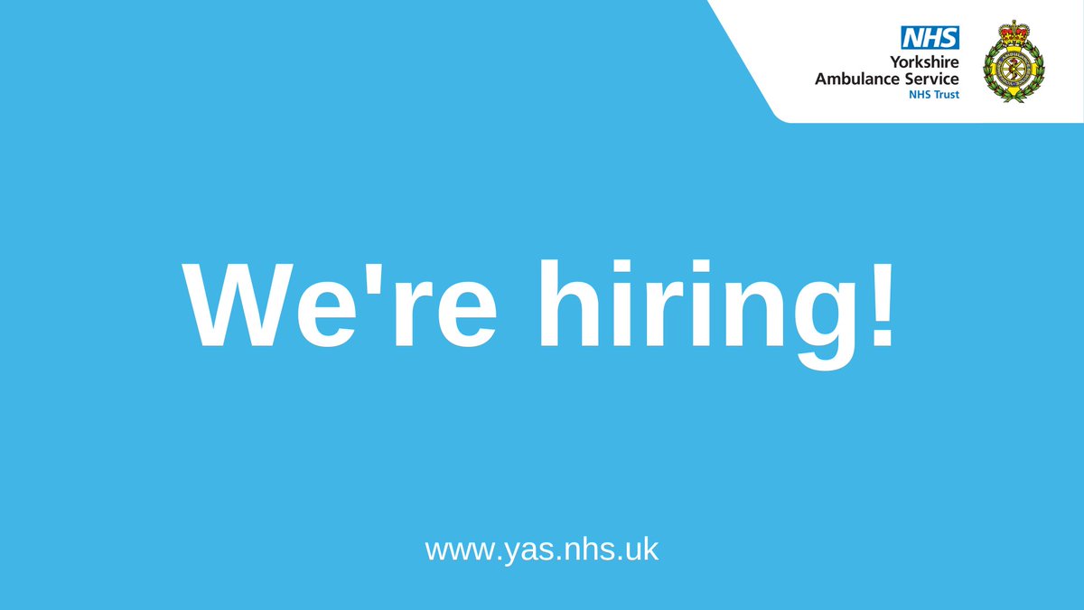 We're hiring Specialist Paramedic Mental Health roles open to suitably experienced Paramedics. Successful applicants will support patients experiencing mental health crisis when they need a response. Apply - ow.ly/IrAY50Rnko2